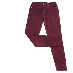 Maroon jeggings